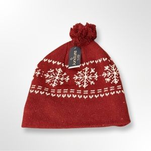Fleece-lined Pom Pom Beanie